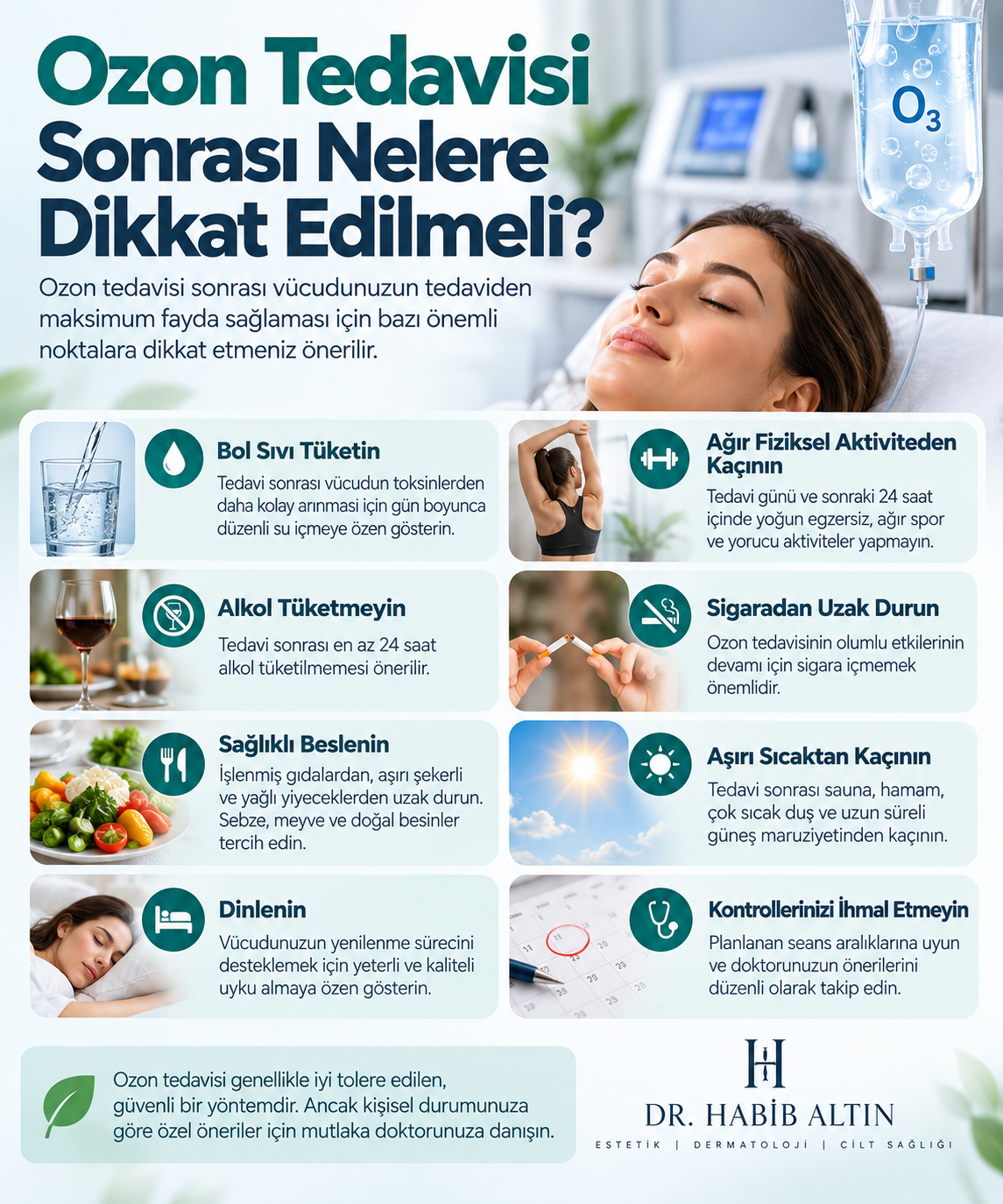 Ozon Tedavisi Sonrası Nelere Dikkat Edilmeli?
