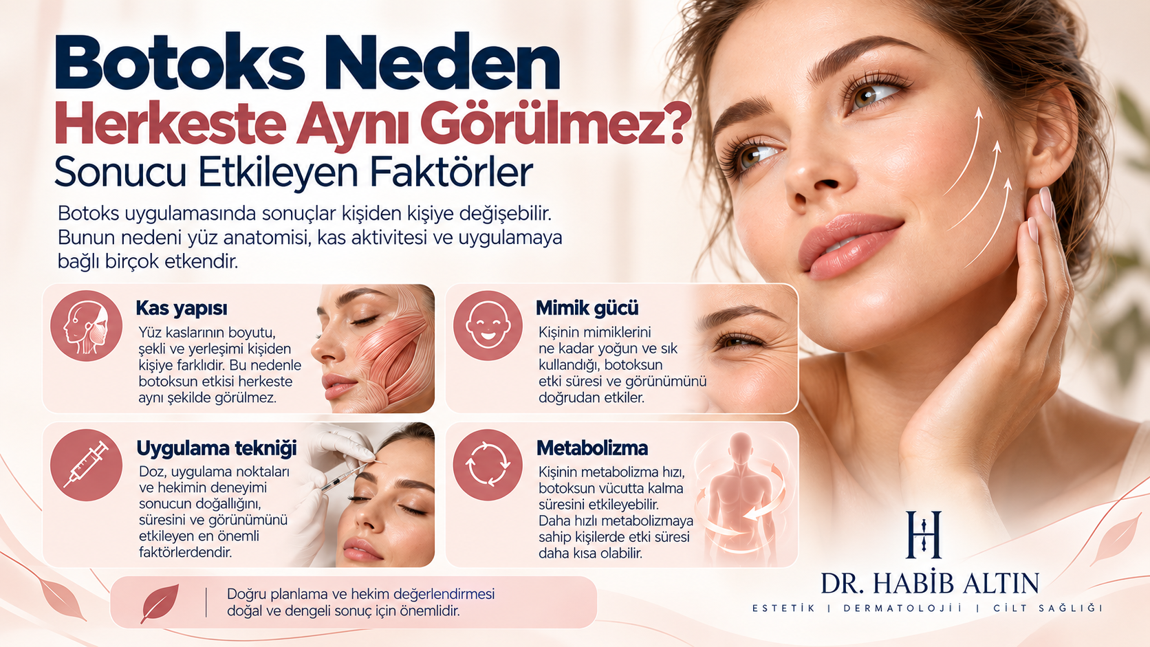 Botoks Neden Herkeste Aynı Görülmez? Sonucu Etkileyen Faktörler